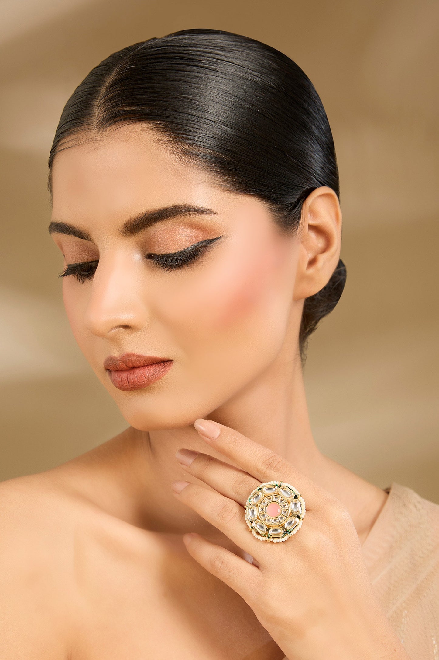 Stone Embellished Ring 