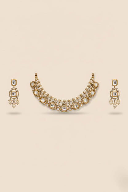 Polki Embellished Choker Set 