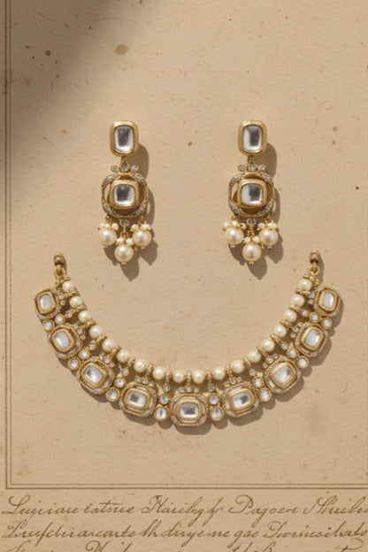 Polki Embellished Choker Set 