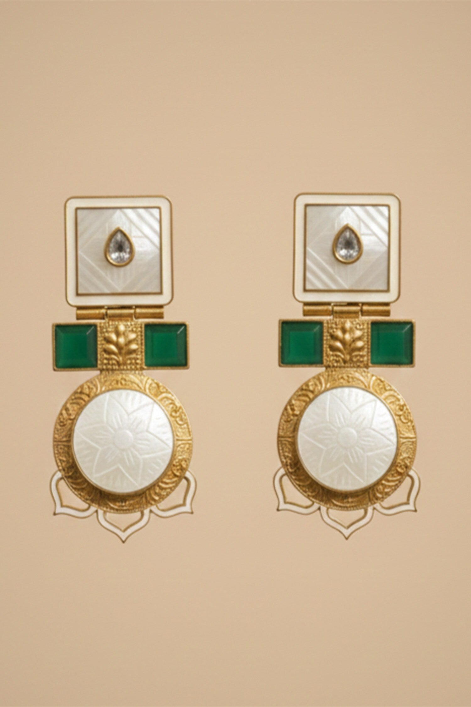 Floral Shaped Earrings 