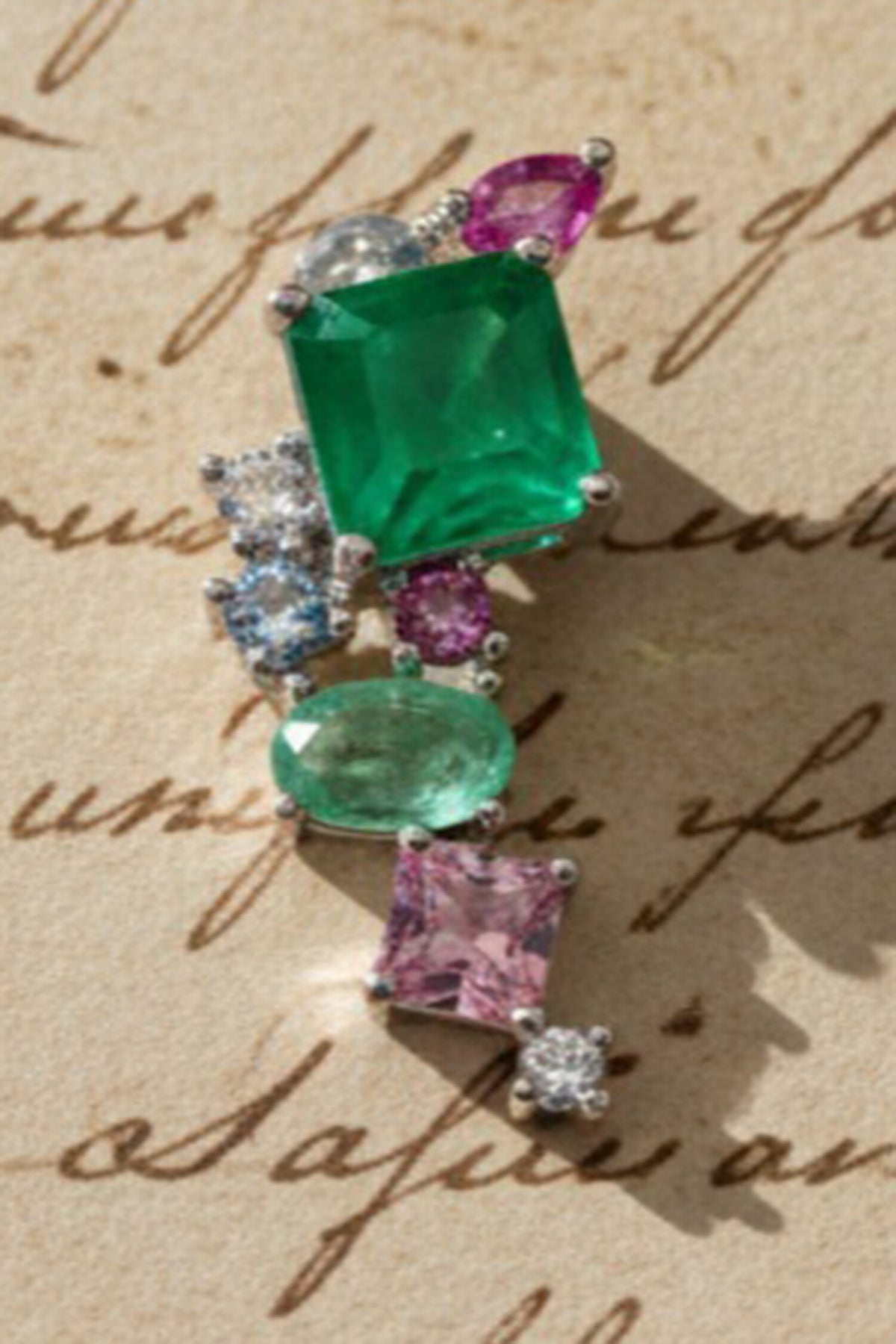 Stone Studded Ear Cuff 