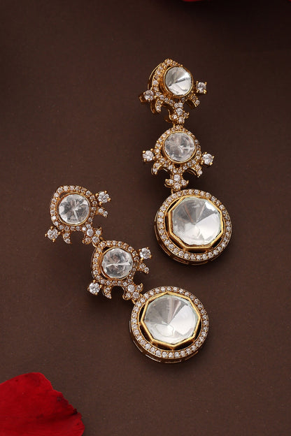 Polki Dangler Earrings 