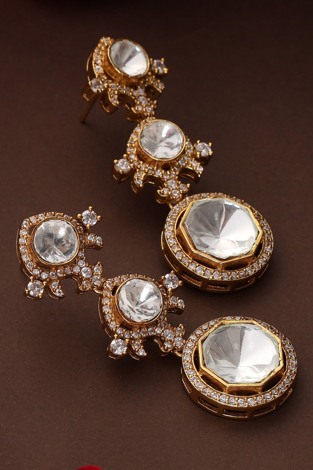 Polki Dangler Earrings 