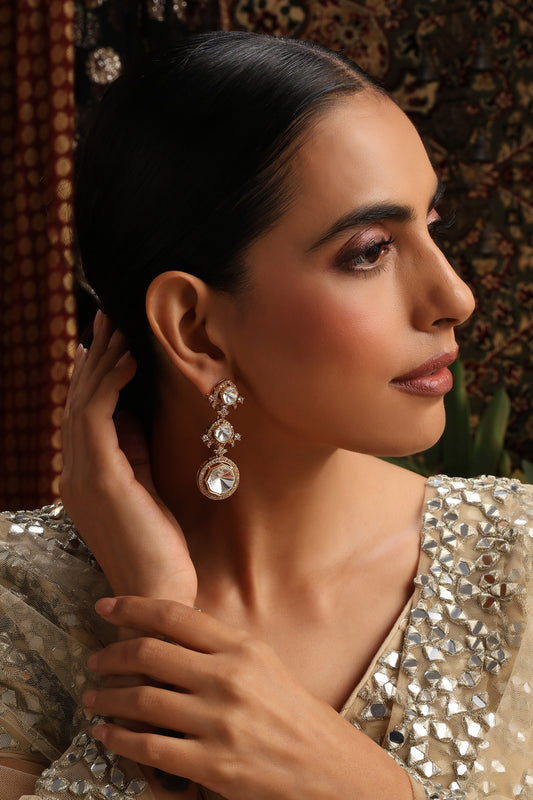 Polki Dangler Earrings 