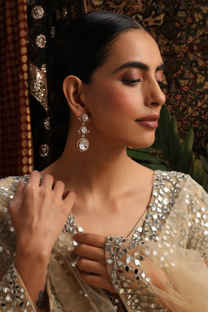 Polki Dangler Earrings 