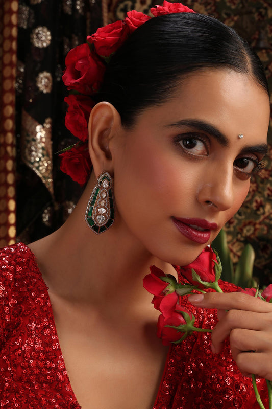 Polki Embellished Earrings 