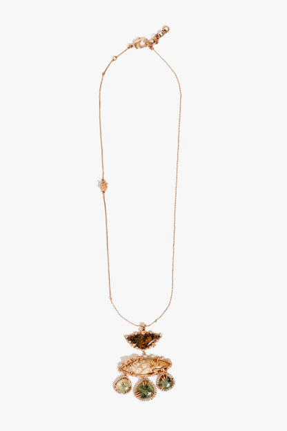 Trinity Of Leopards Regal Pendant 