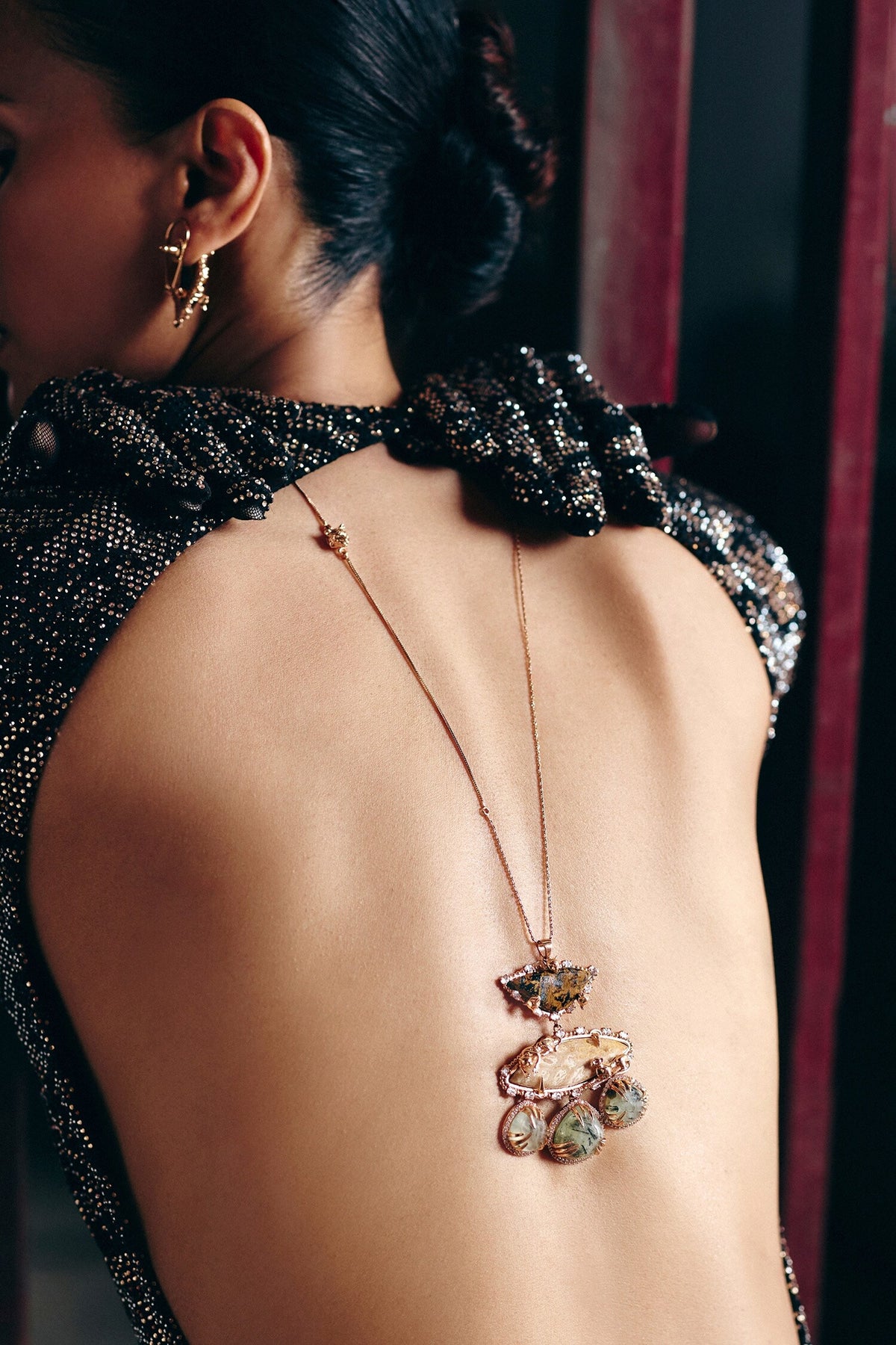 Trinity Of Leopards Regal Pendant 