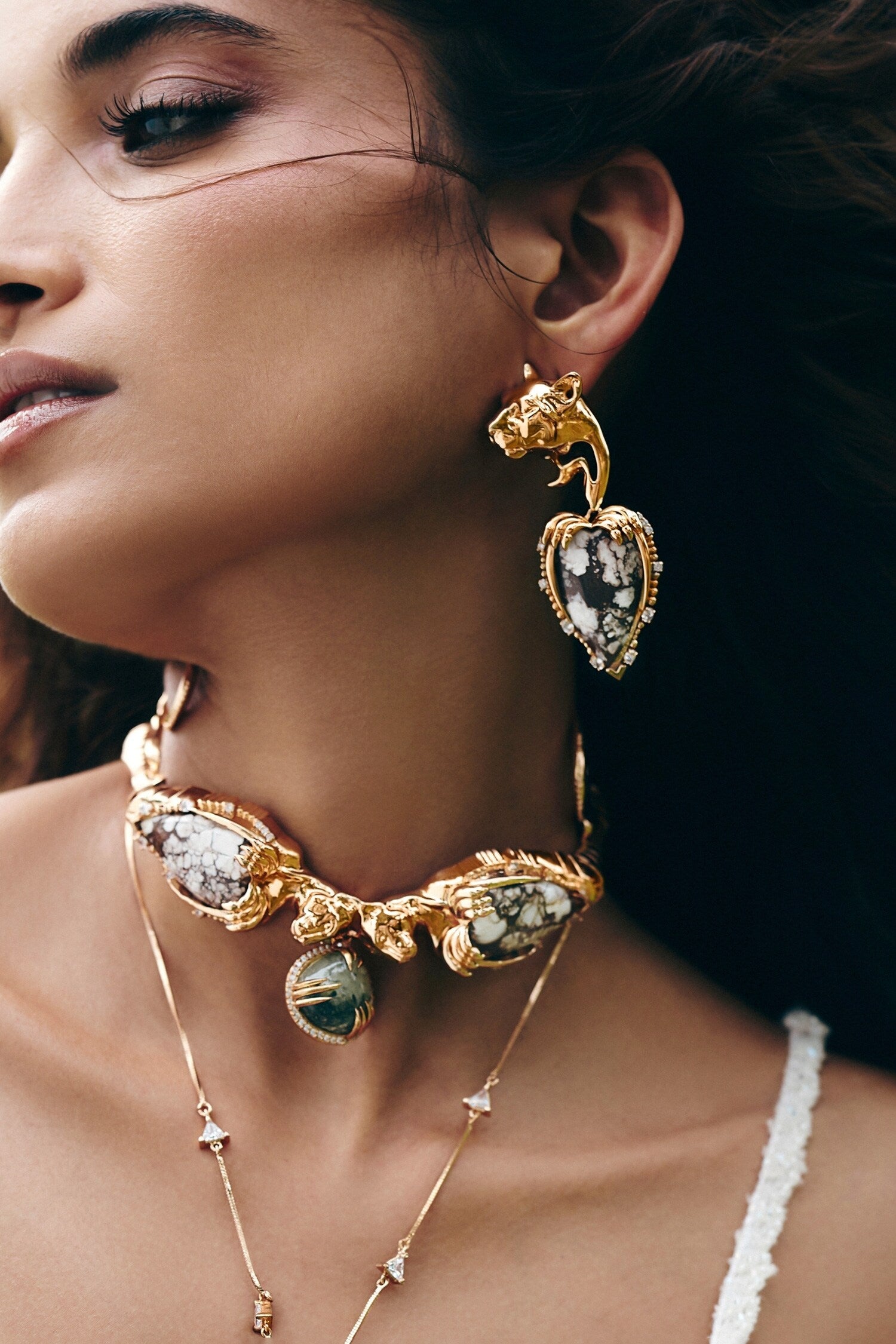 Temptress Leopard Earrings 