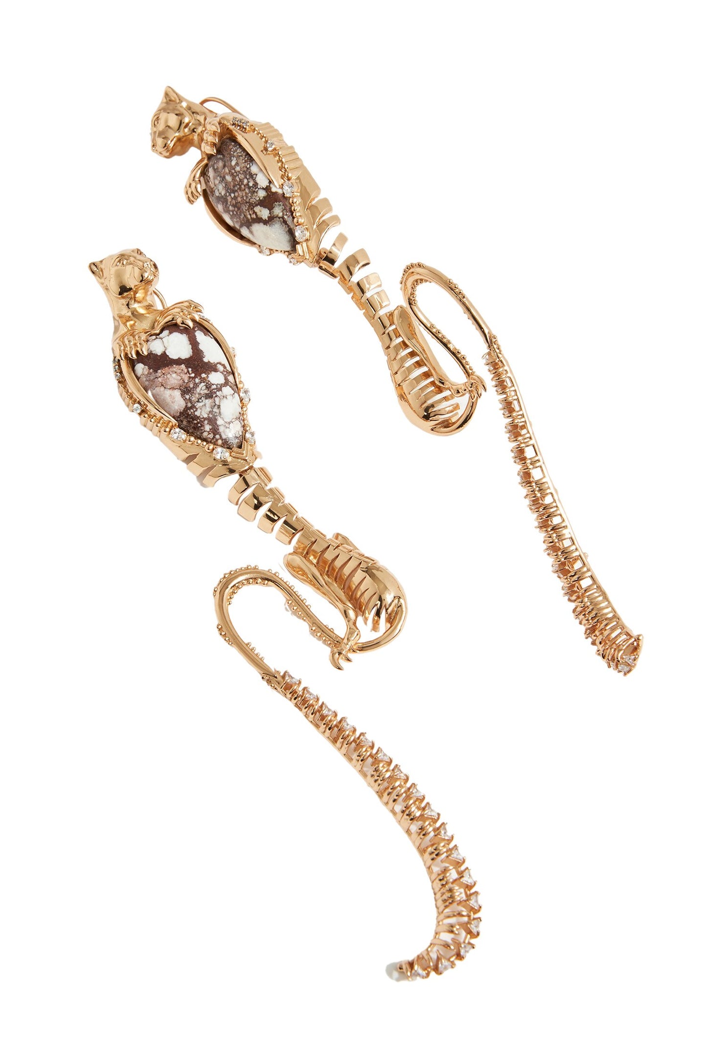 Temptress Leopard Statement Earrings 