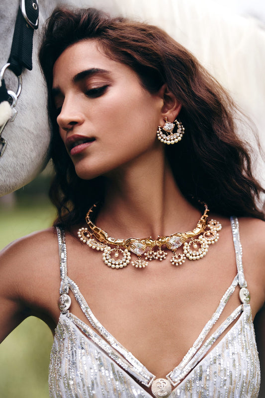 Wild Majestic Pearl Choker 