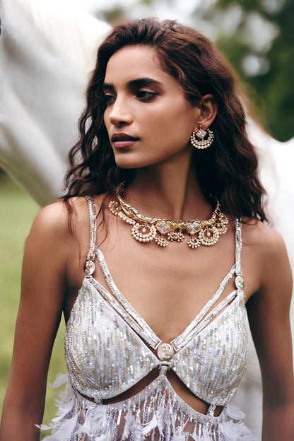 Wild Majestic Pearl Choker 