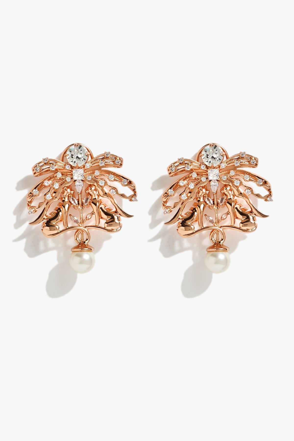 La Leopard Stud Earrings 
