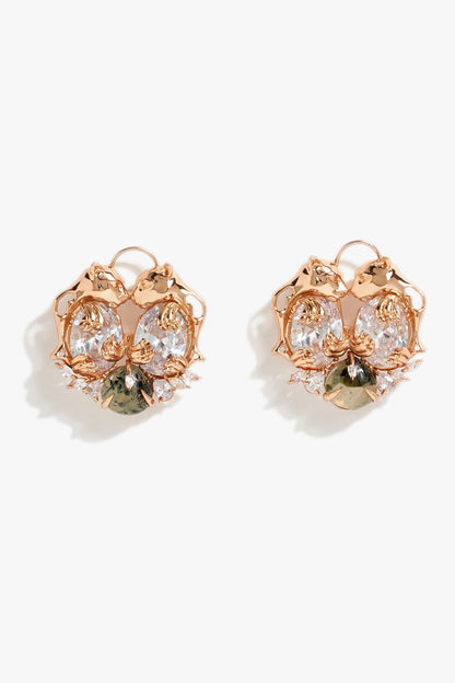 Leopard Triumph Stud Earrings 