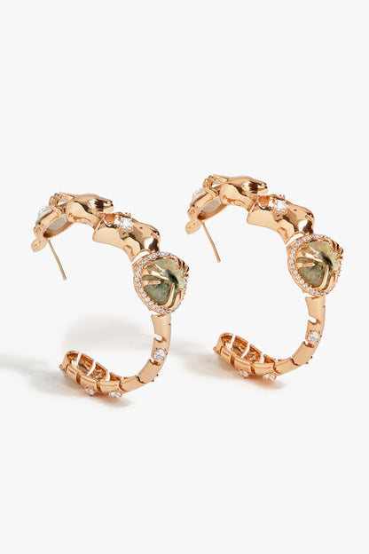 Sphinx Leopard Hoops 