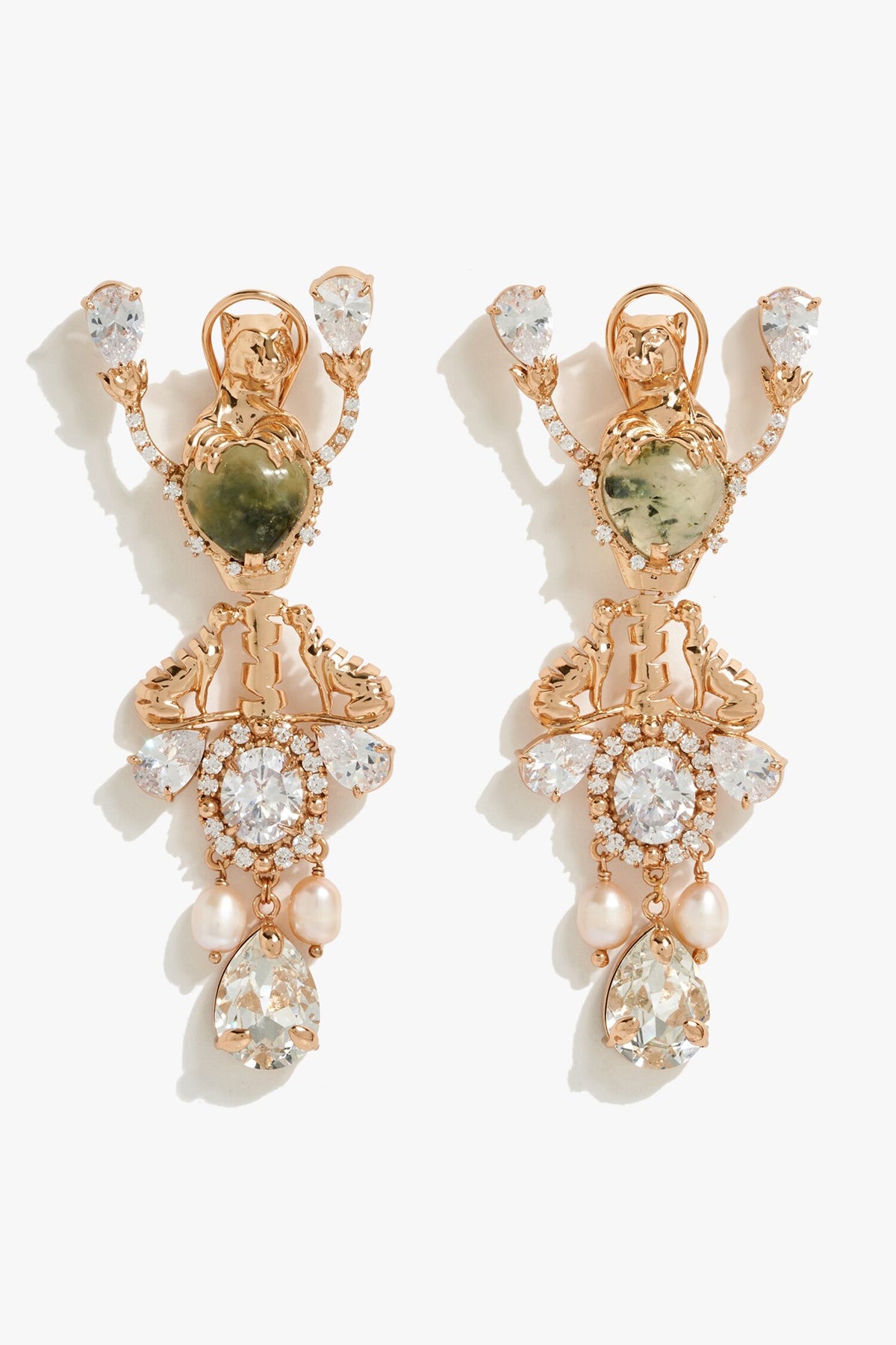 Trinity Of Leopard Earrings 