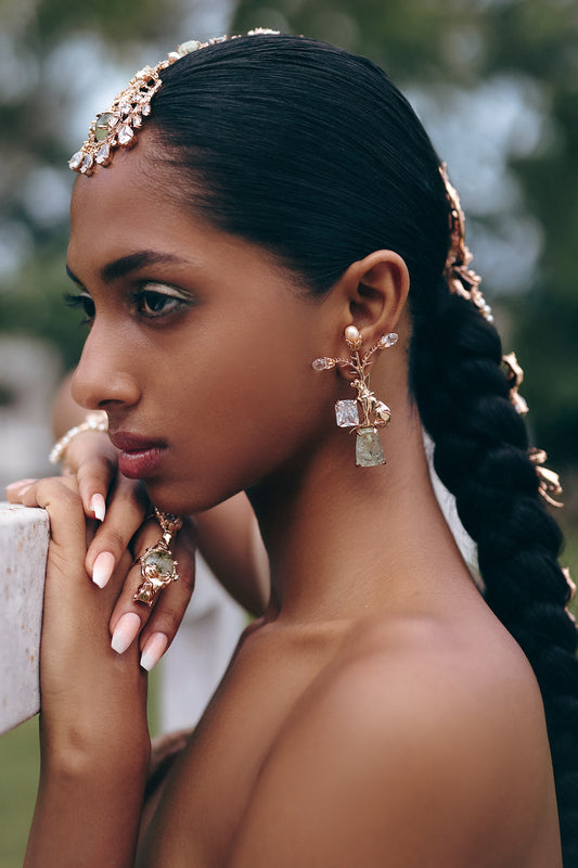 Trinity Of Leopard Earrings 