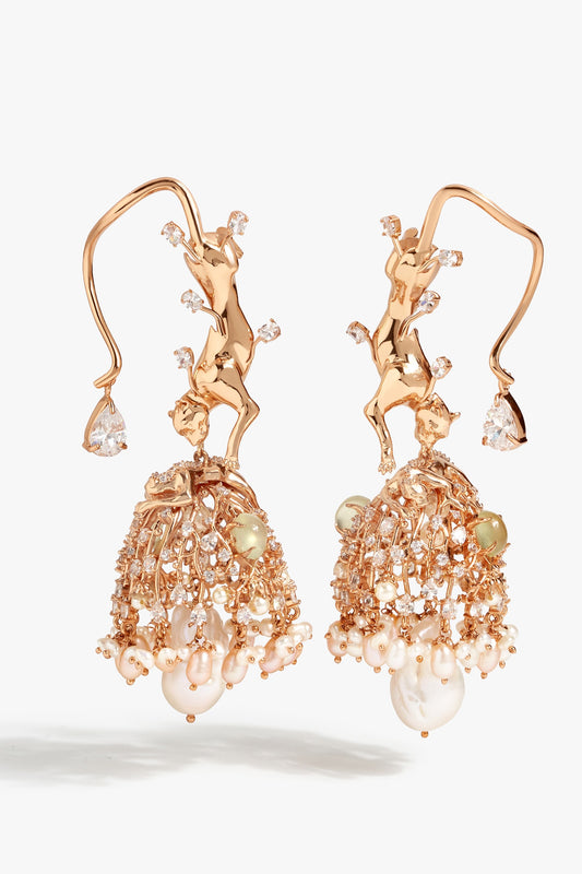 Crown Of The Wild Jhumkas 