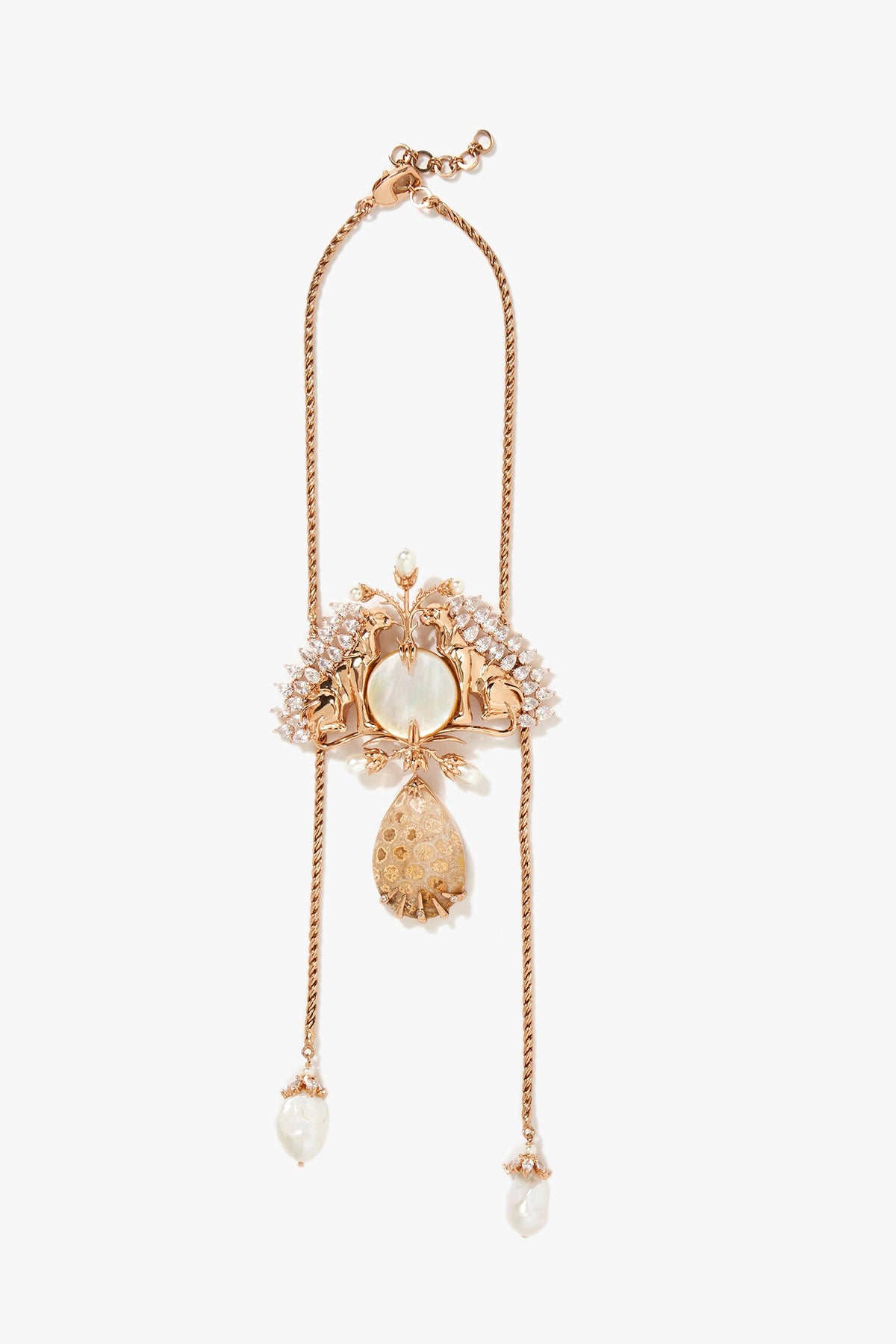Wild Divine Coral Necklace 