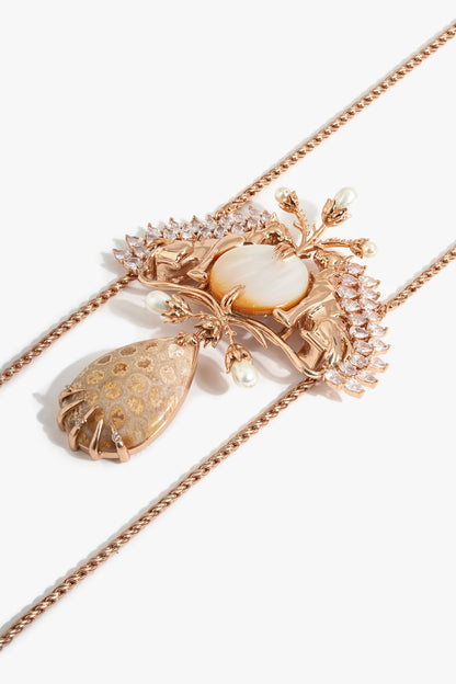Wild Divine Coral Necklace 