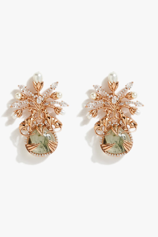 Le Leopard Celestial Stud Earrings 