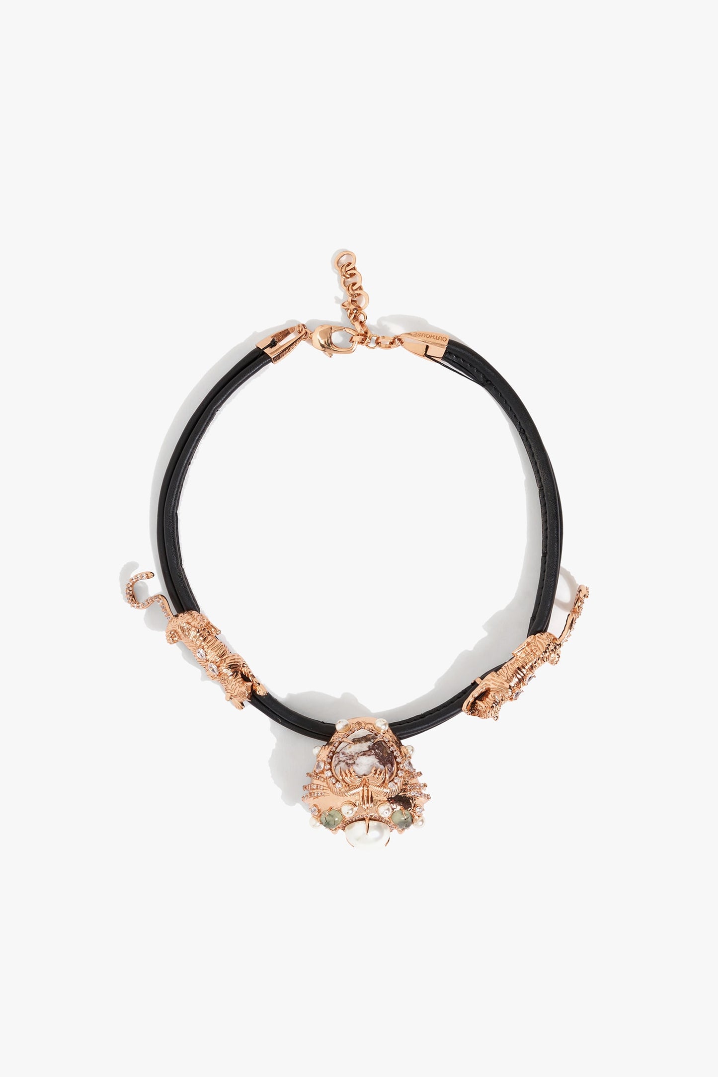 The Wild Empress Rope Hasli Necklace 