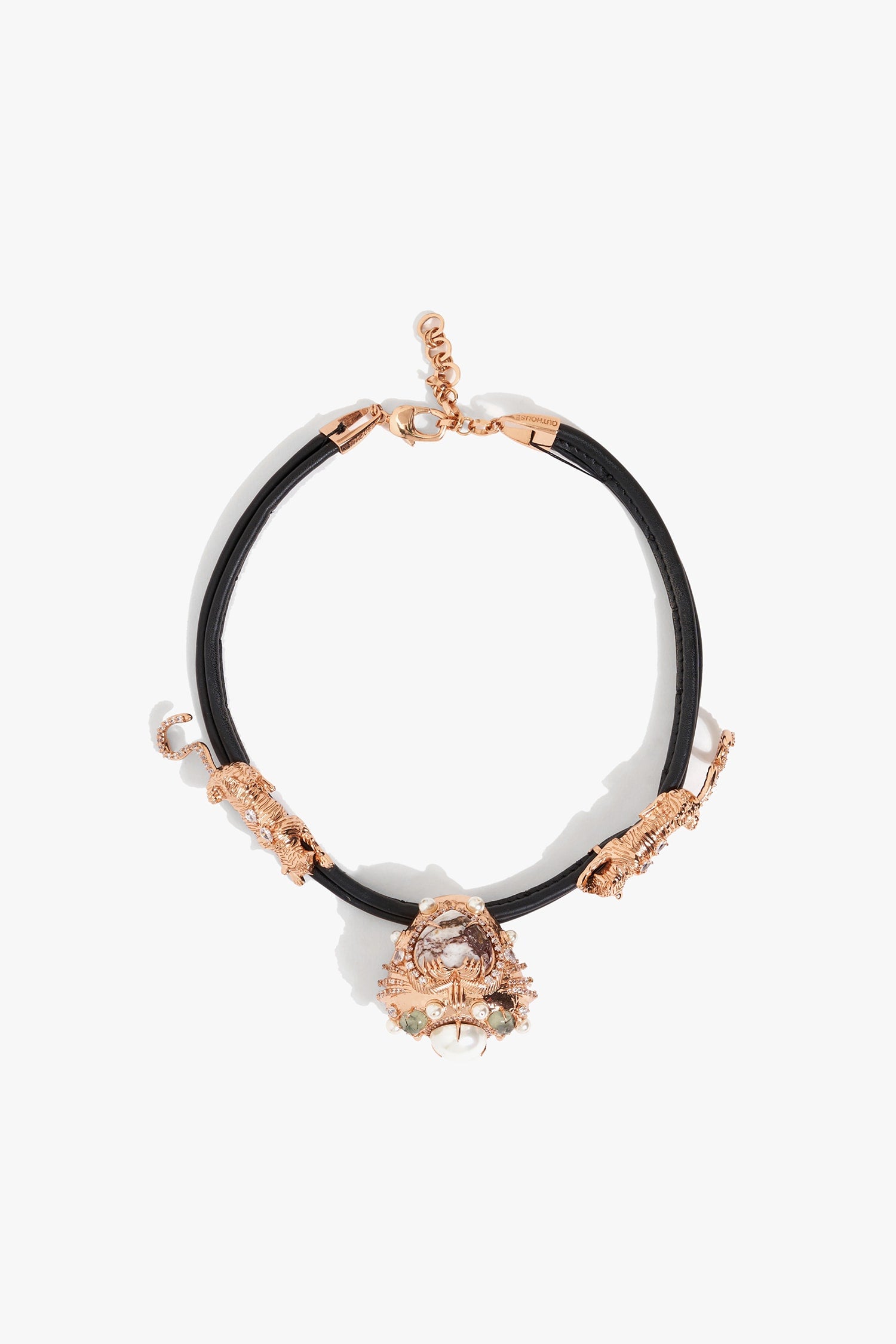 The Wild Empress Rope Hasli Necklace 