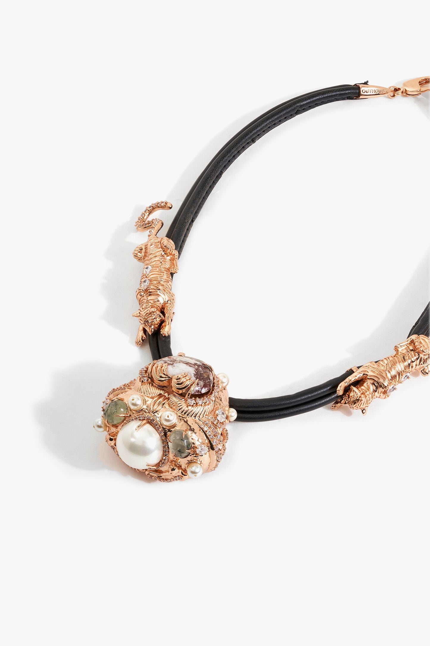 The Wild Empress Rope Hasli Necklace 