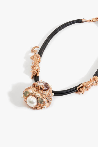The Wild Empress Rope Hasli Necklace 