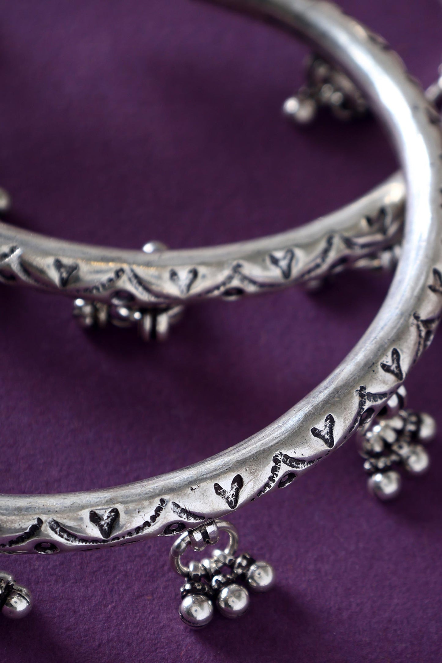 Handcrafted Pair Of Anklets 