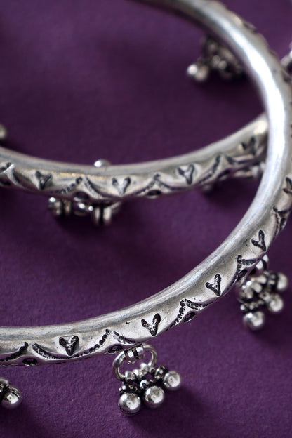 Handcrafted Pair Of Anklets 