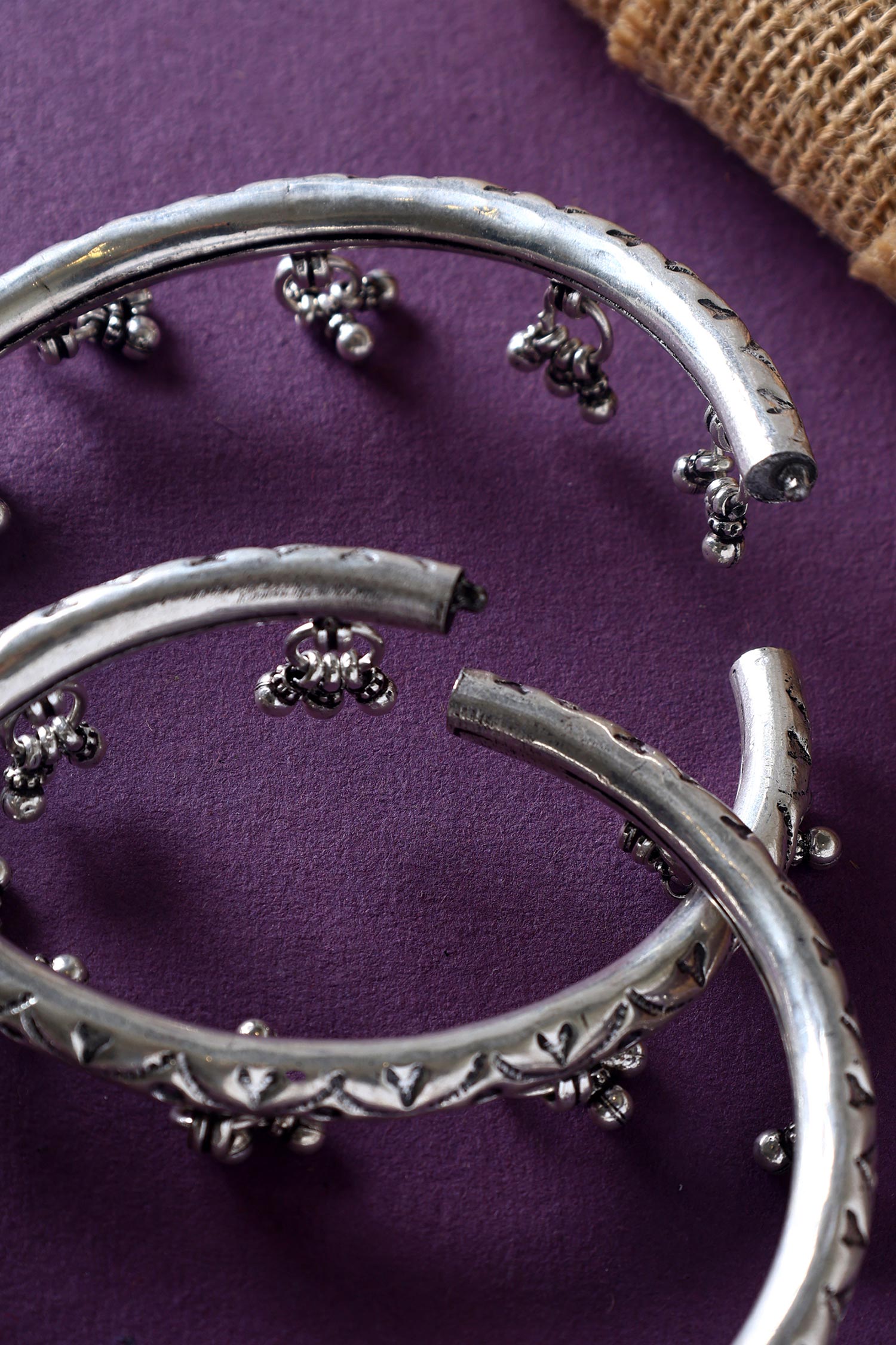 Handcrafted Pair Of Anklets 