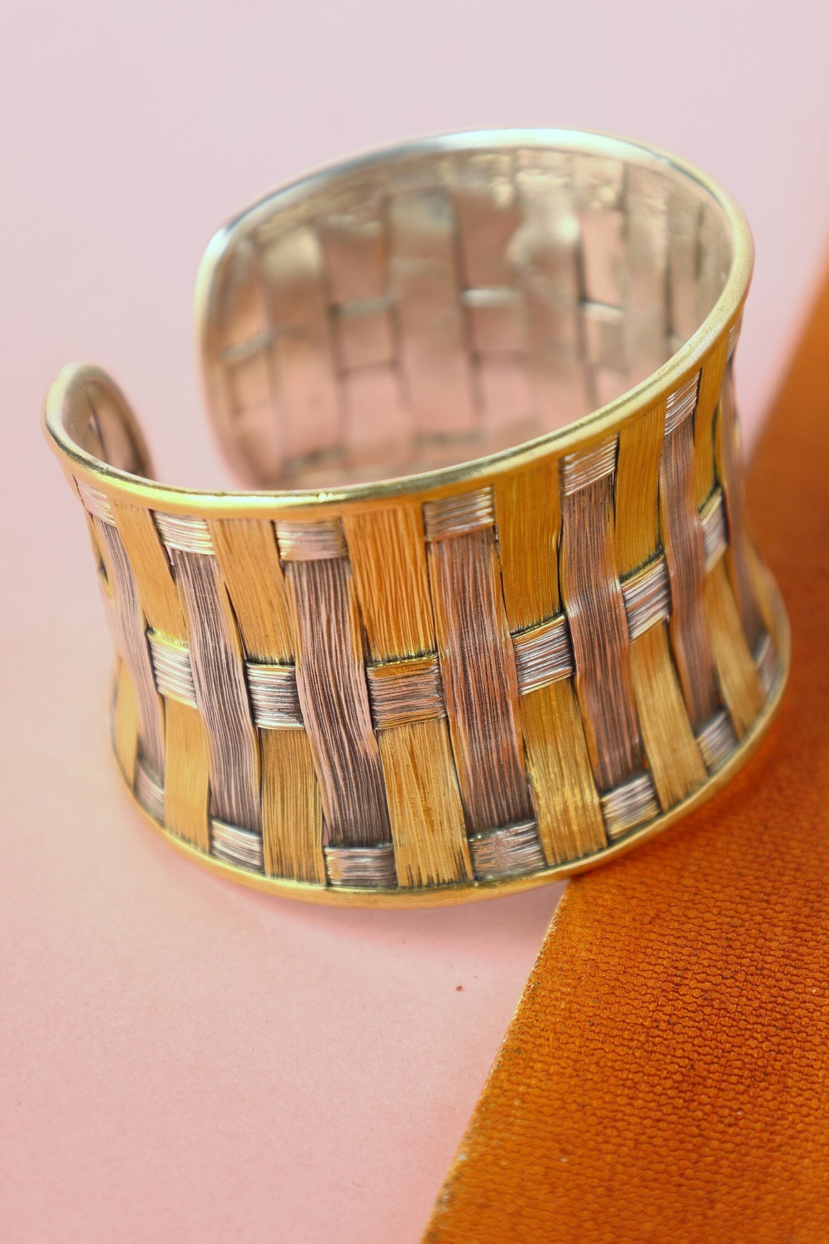 Handmade Woven Bangle 