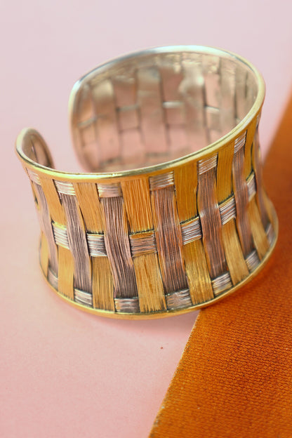 Handmade Woven Bangle 