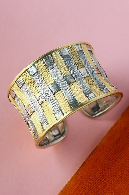 Handmade Woven Bangle 