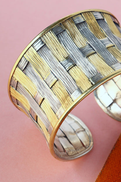 Handmade Woven Bangle 
