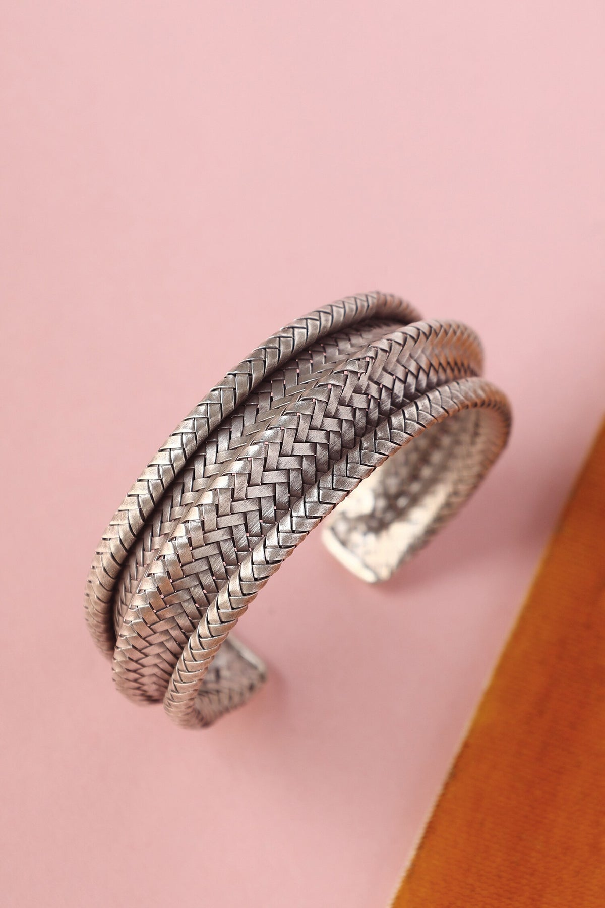 Handmade 92.5 Silver Bangle 