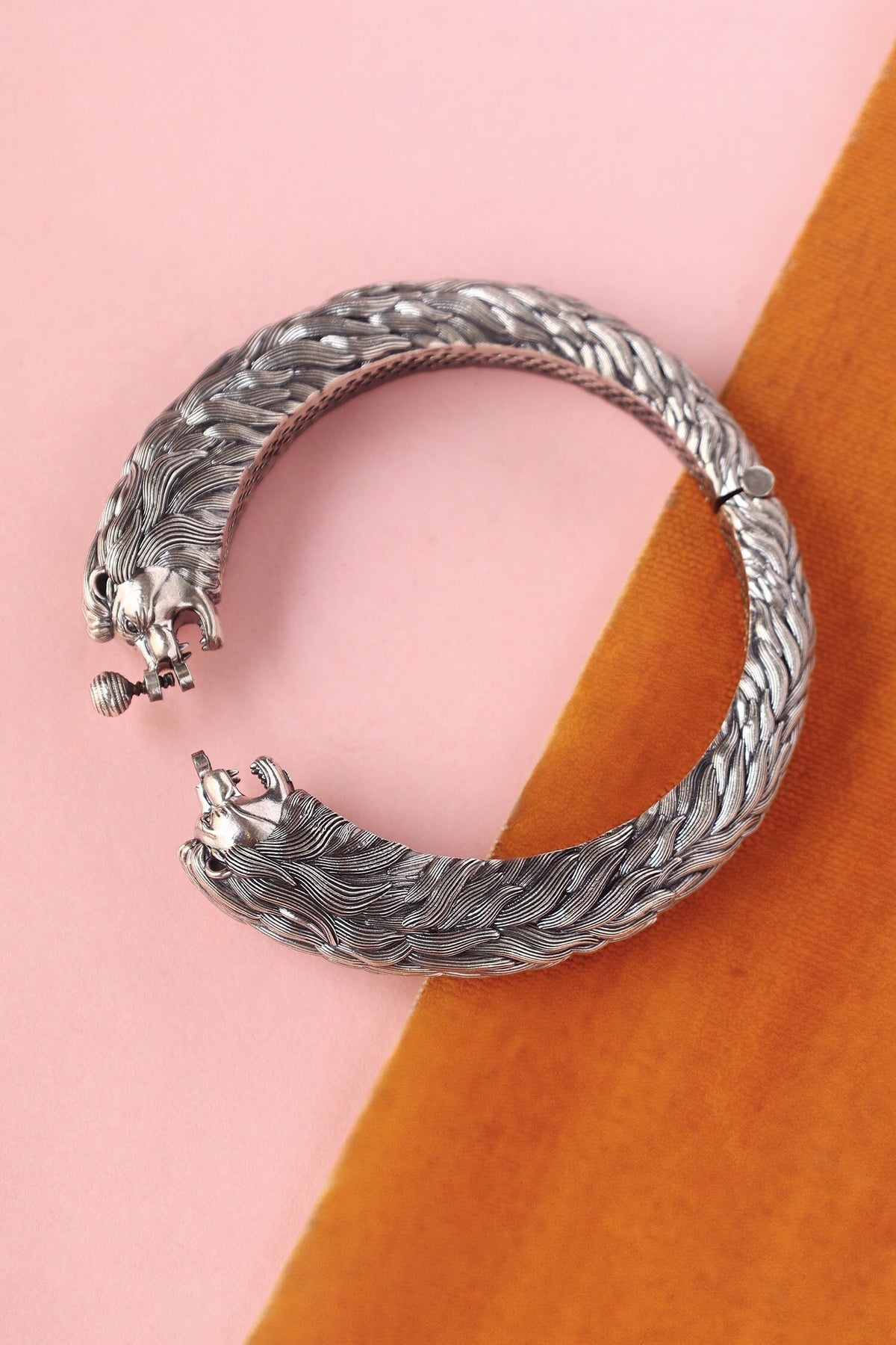 Handmade 92.5 Silver Bangle 