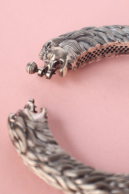 Handmade 92.5 Silver Bangle 