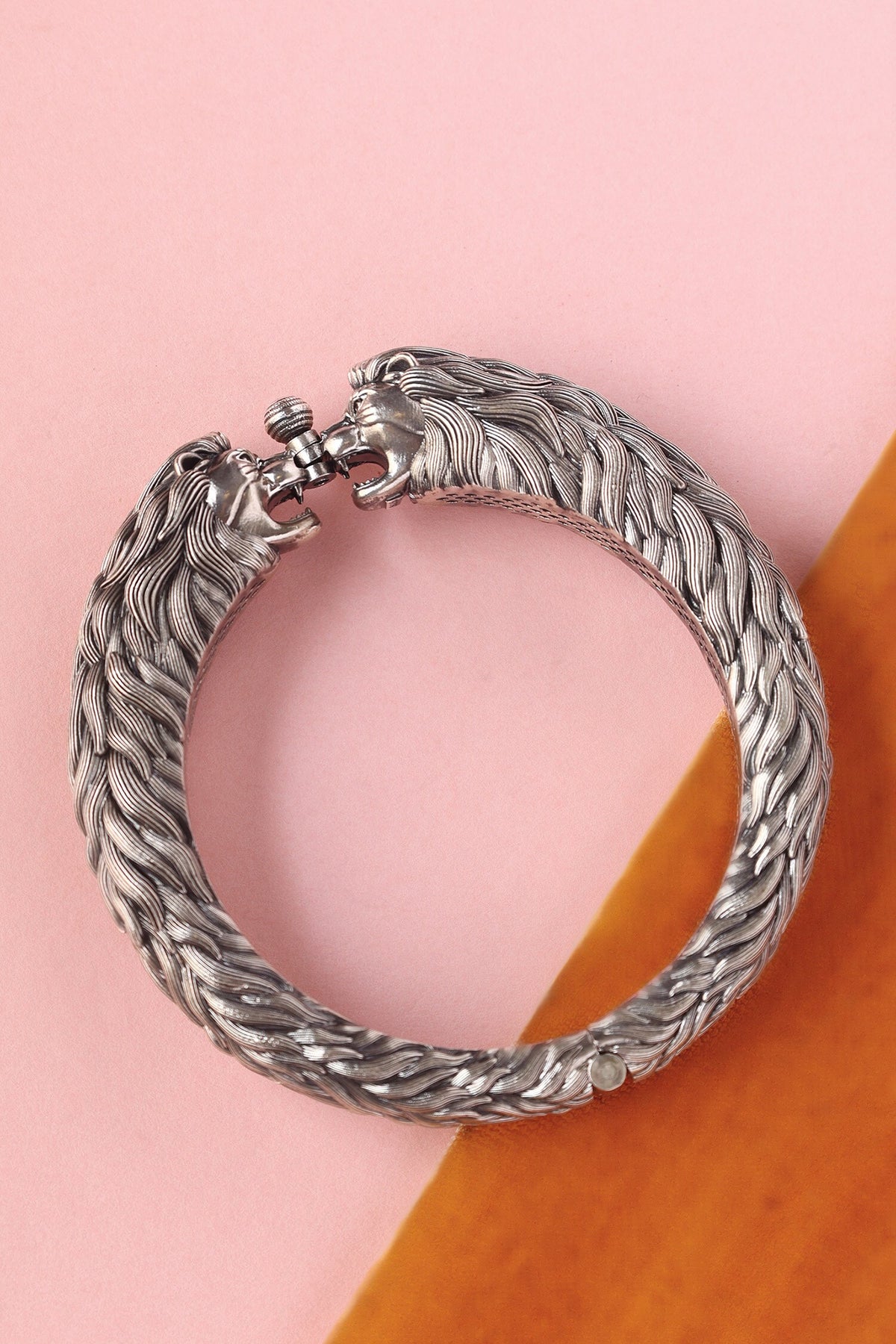 Handmade 92.5 Silver Bangle 