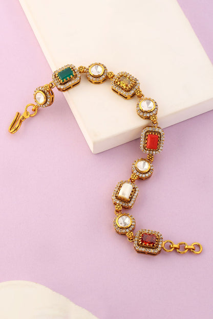 Stone Embellished Bracelet 