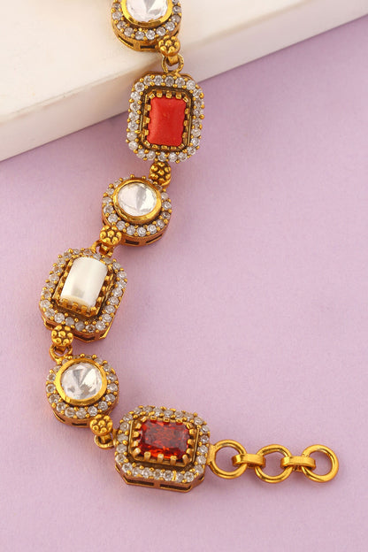 Stone Embellished Bracelet 