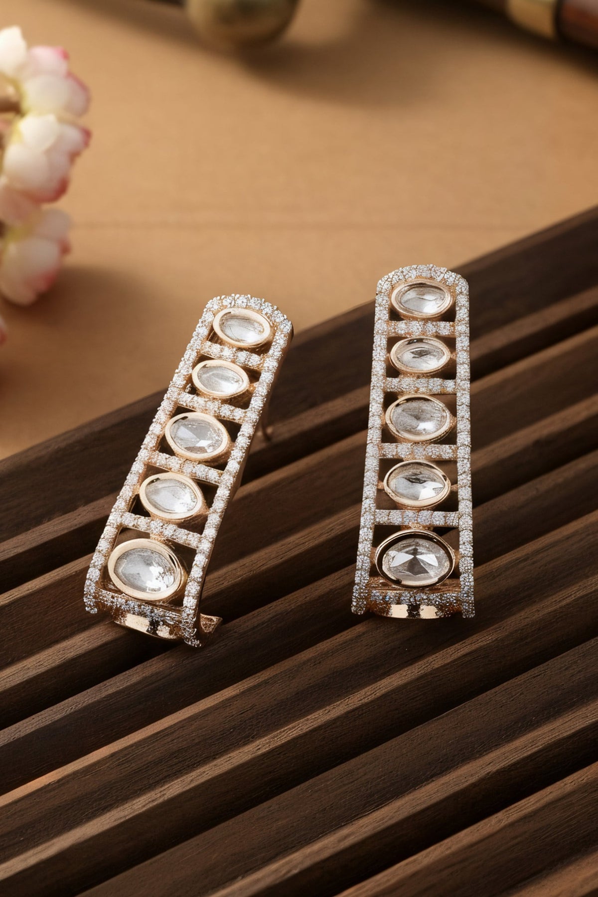 Polki Embellished Earrings 