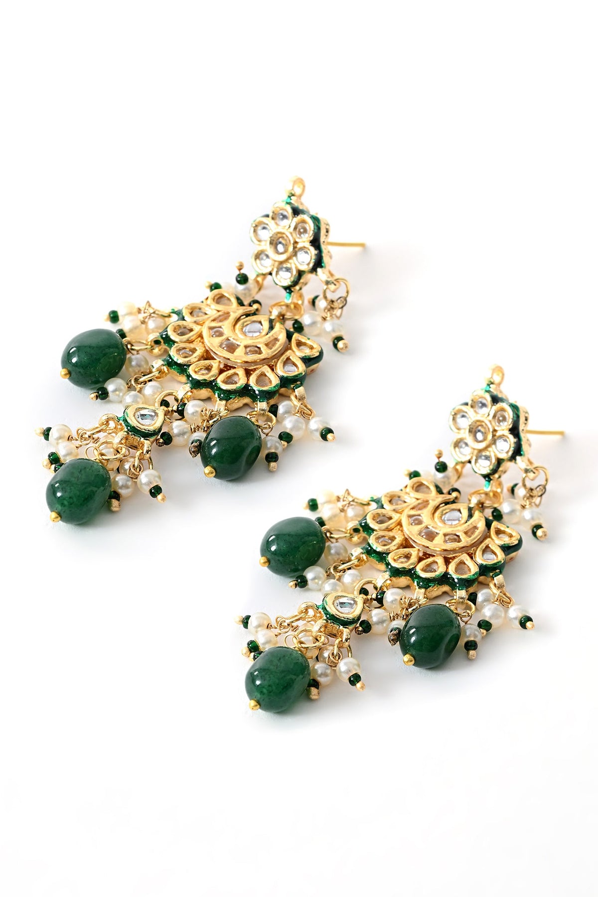 Kundan Studded Necklace Set 