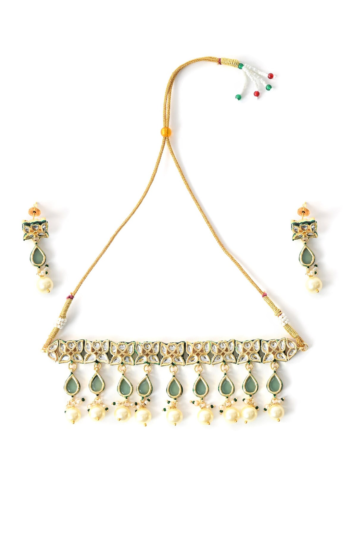 Polki Embellished Choker Set 