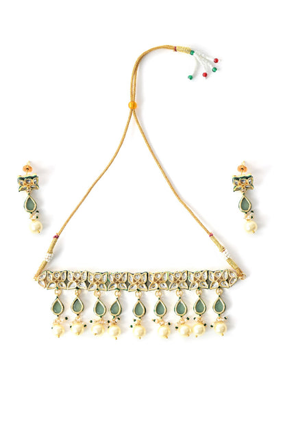 Polki Embellished Choker Set 