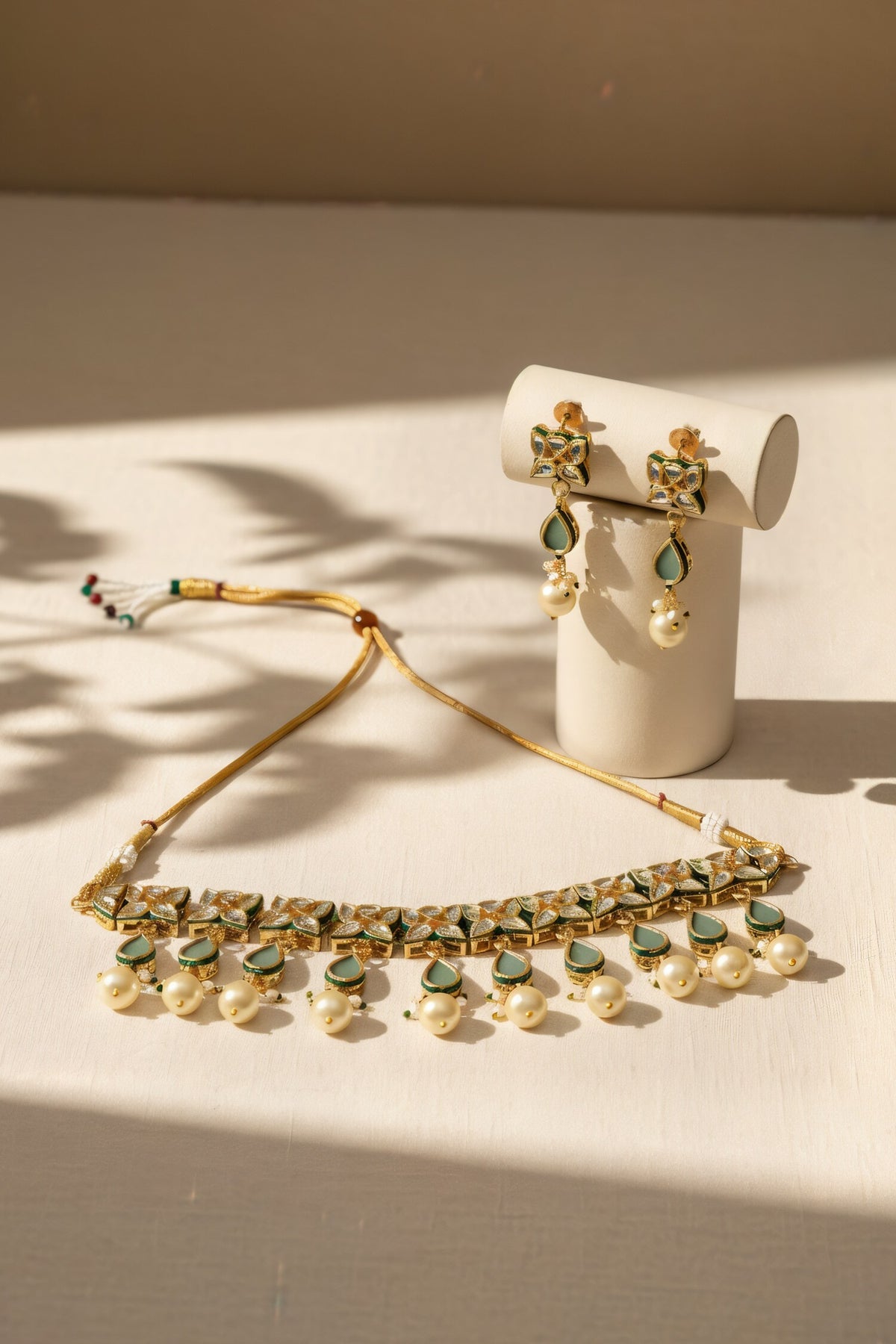 Polki Embellished Choker Set 