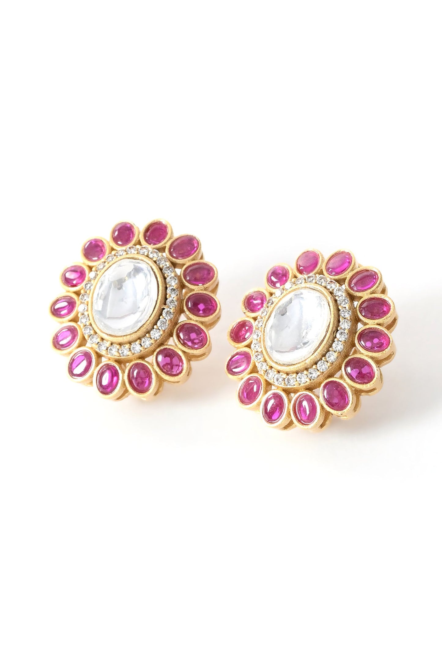 Kundan Embellished Necklace Set 