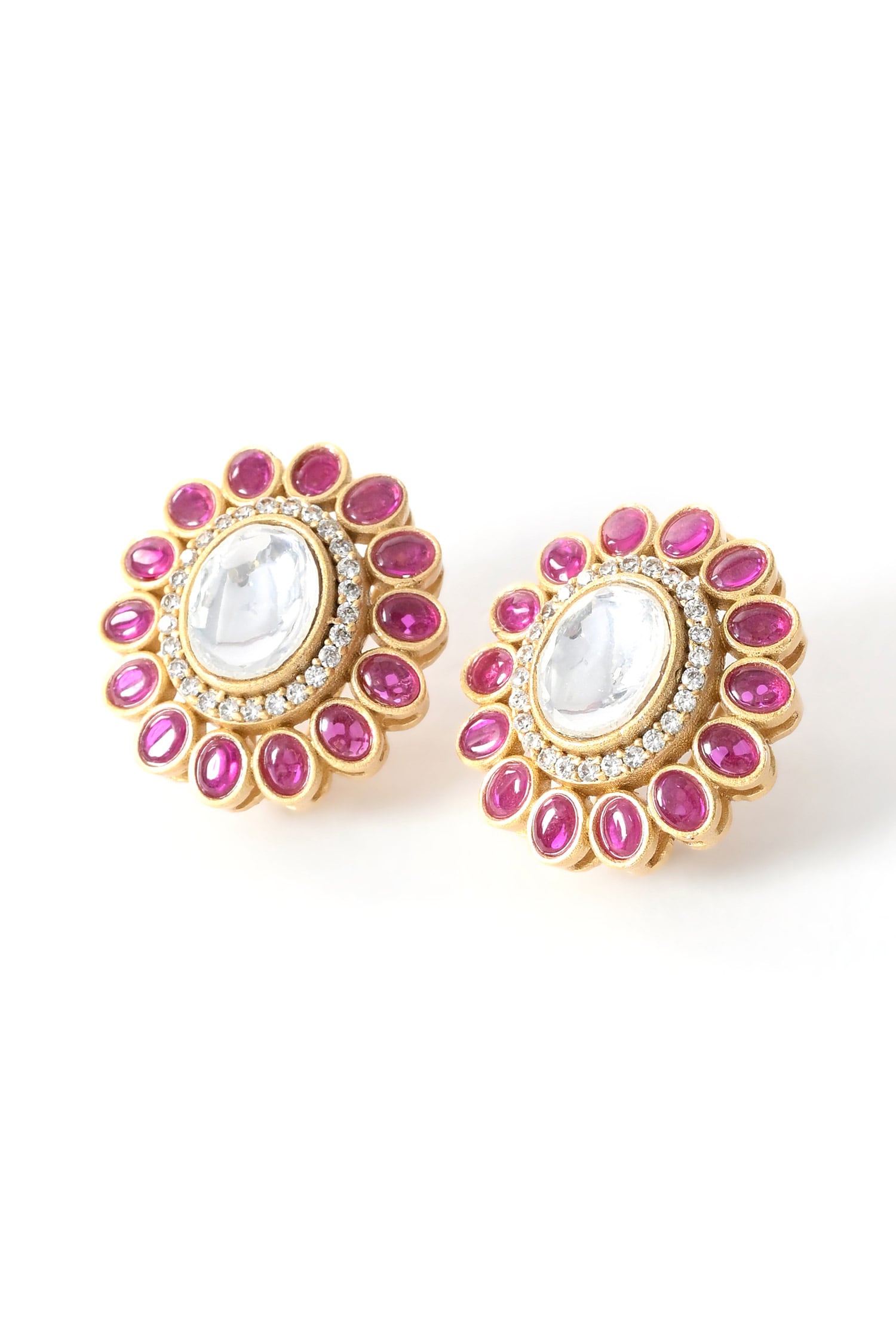 Kundan Embellished Necklace Set 