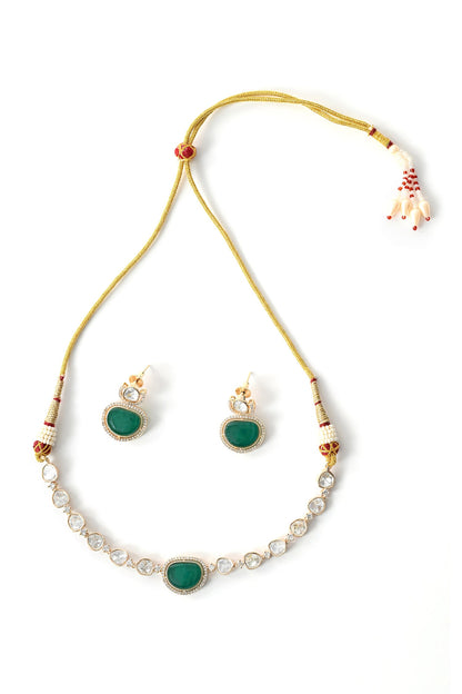 Polki Embellished Choker Set 